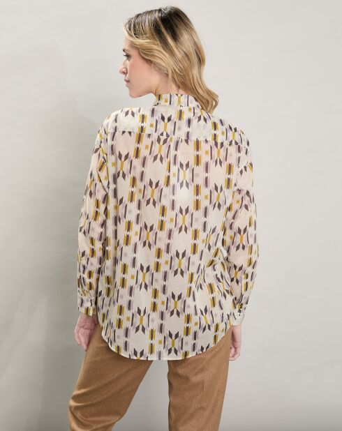 Chemise Camu blanc brut