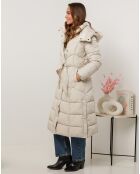 Piumino beige Ella