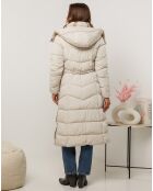 Piumino beige Ella