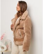 Chaqueta Marie camel