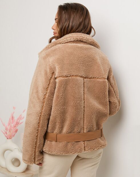 Giacca Marie camel