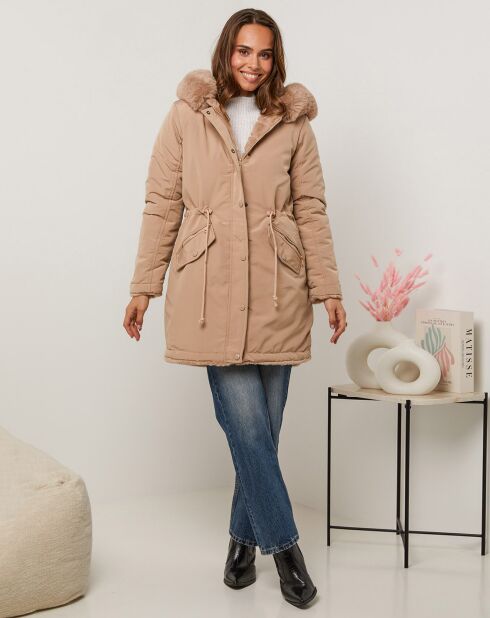 Doudoune Chiara camel