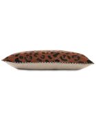Housse de coussin 100% Lin Leo cuivre - 40x60 cm
