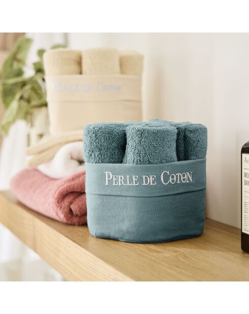 6 tovaglioli per ospiti arancioni - 50x30 cm