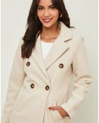 Manteau Stéphanie écru