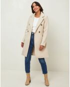 Manteau Stéphanie écru