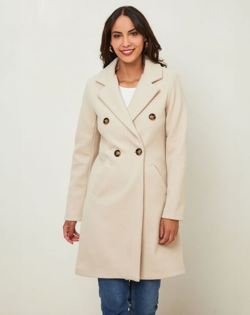 Manteau Stéphanie écru
