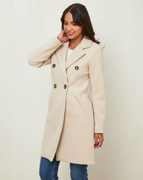 Manteau Stéphanie écru