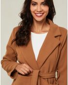 Manteau Camélia camel