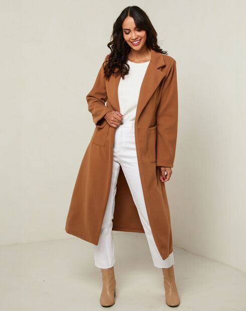 Manteau Camélia camel