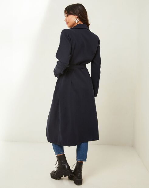 Manteau Camélia marine