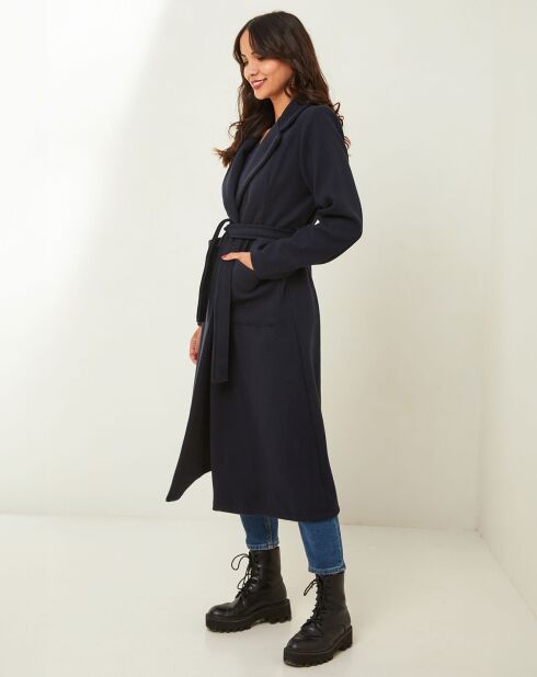 Manteau Camélia marine