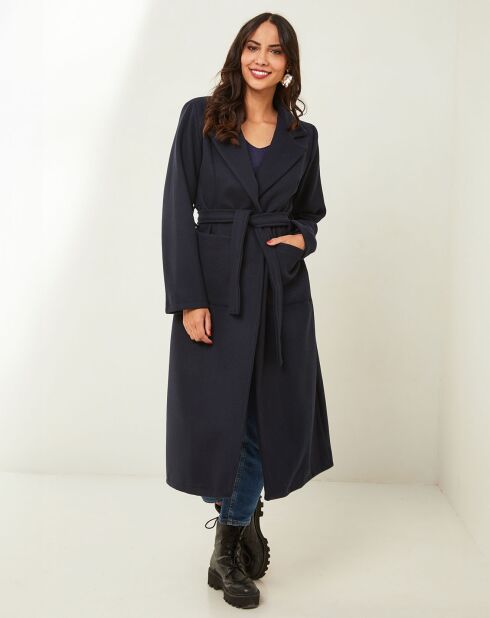 Manteau Camélia marine