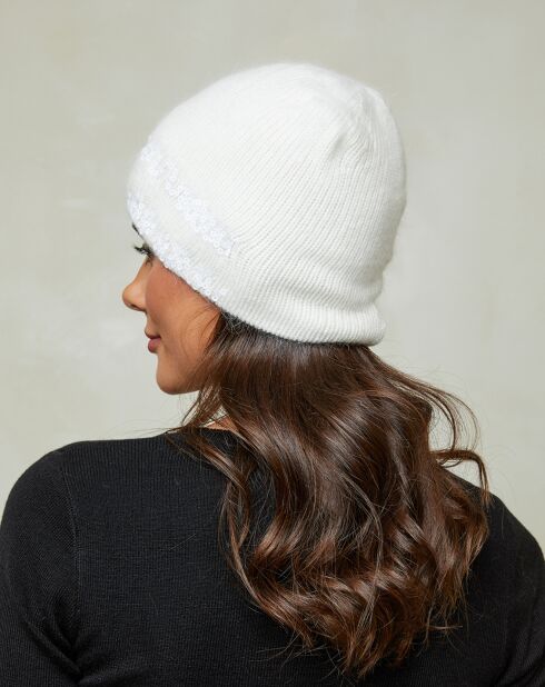 Bonnet Lena blanc