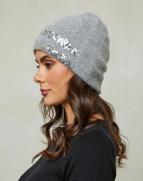 Bonnet Lena gris