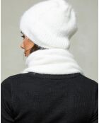 Conjunto de bufanda y sombrero Jeanne White