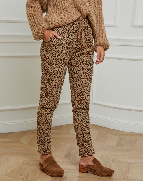 Pantalon Victoria camel