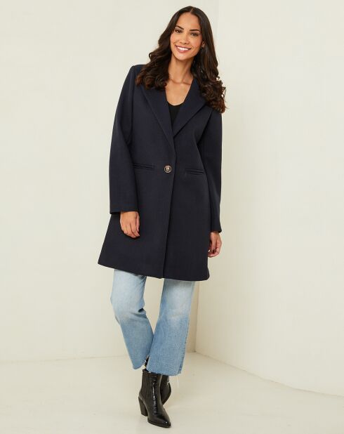 Manteau rose marine