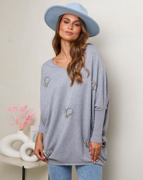 Pull Elena gris