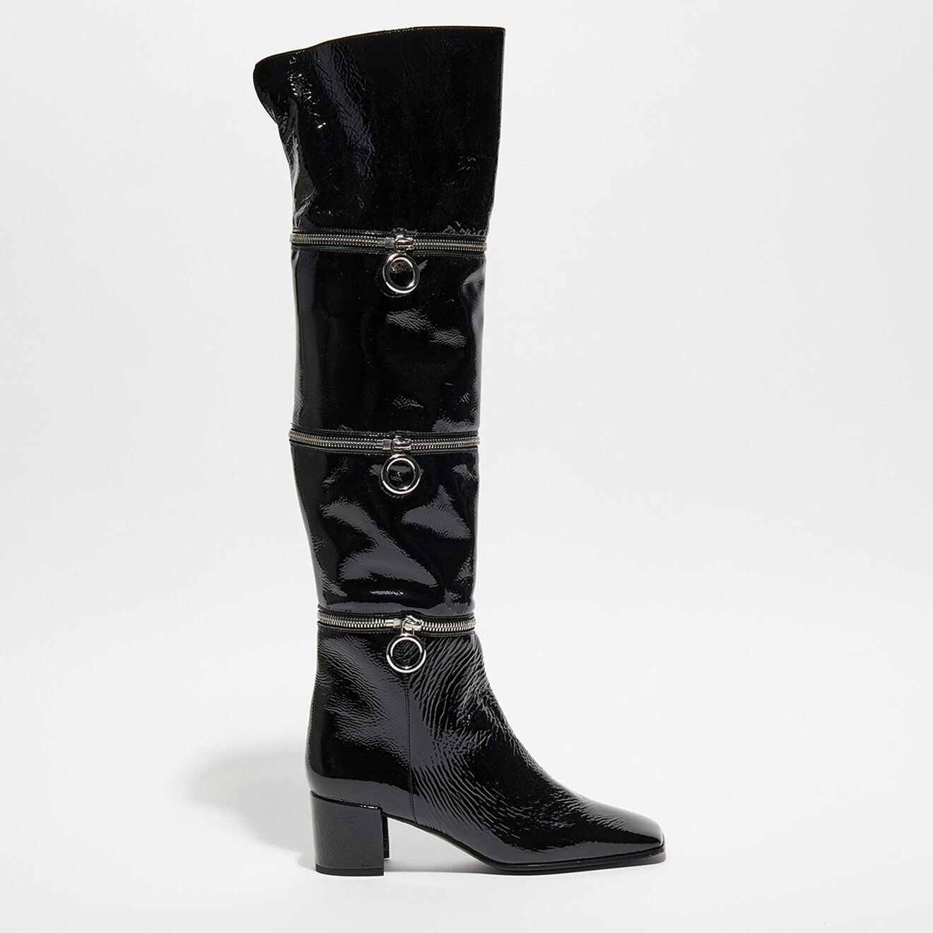 Bottes de moto femme à talon vintage - Les Bikeuses