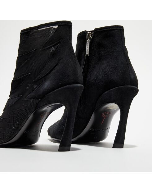 Bottines Rita noires - Talon 8.5 cm