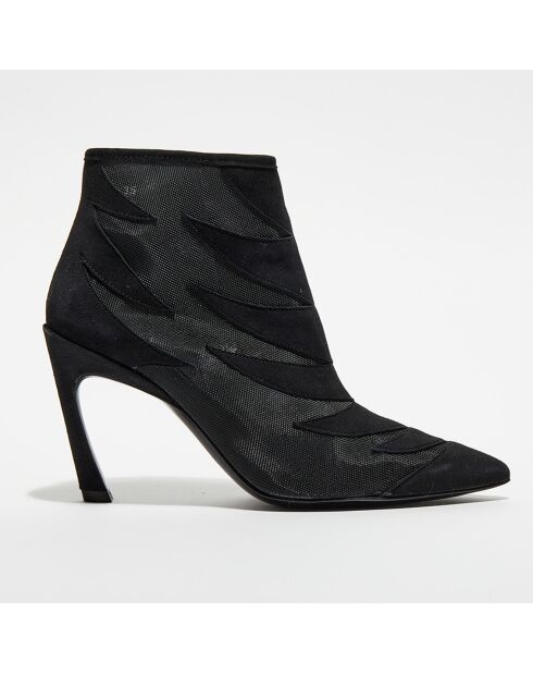 Bottines Rita noires - Talon 8.5 cm