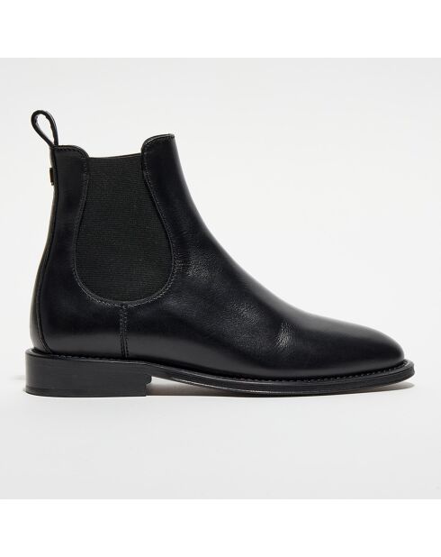 Chelsea Boots en Cuir Nova noires
