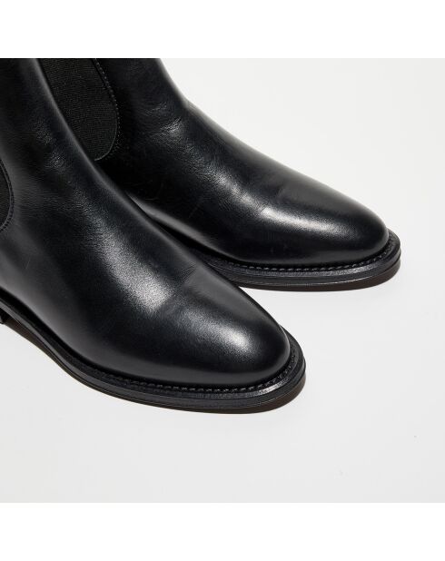 Chelsea Boots en Cuir Nova noires
