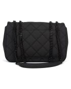 Willa Schultertasche aus mattem Leder, 29 x 20 x 10 cm