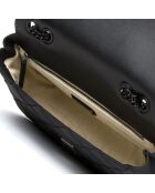 Willa Schultertasche aus mattem Leder, 29 x 20 x 10 cm