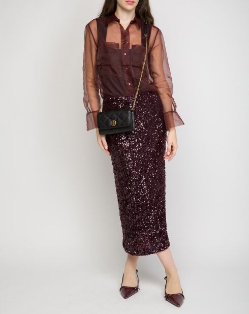 Willa Ledertasche, 20 x 12 x 5 cm, Schwarz