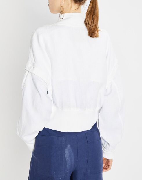 Bombers 100% Lin Kl blanc