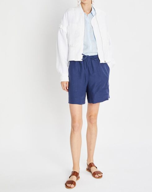 Bombers 100% Lin Kl blanc
