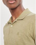 Polo manches courtes Flamme Sf kaki