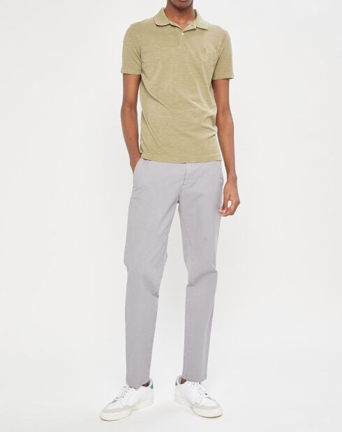Polo manches courtes Flamme Sf kaki