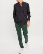 Pantalon slim chino Malmo vert foncé