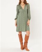 Robe courte Luka verte