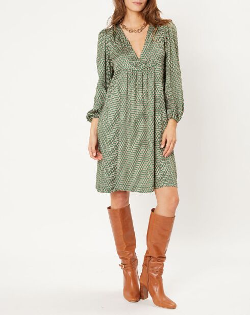 Robe courte Luka verte