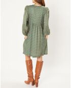 Robe courte Luka verte