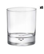 6 Verres à Liqueur/Whisky transparents - 28cl