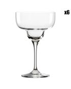 6 Verres à Cocktail Transparents - 34cl