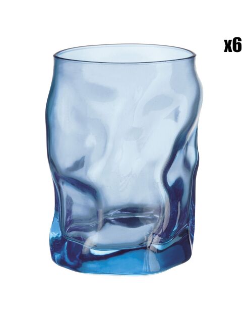6 Gobelets Transparents - 30cl
