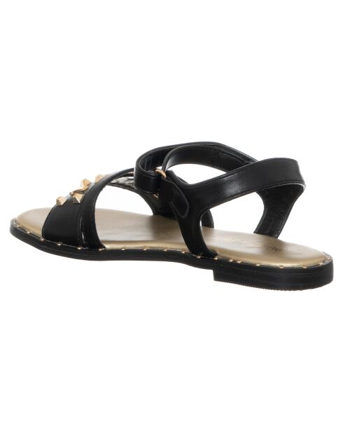 Rime zwarte sandalen