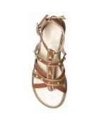 Kamelfarbene Sandalen Louise