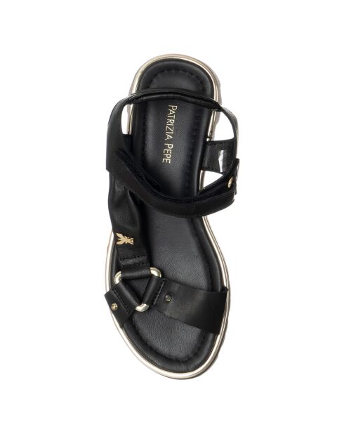 Sandales Andie en Cuir noires