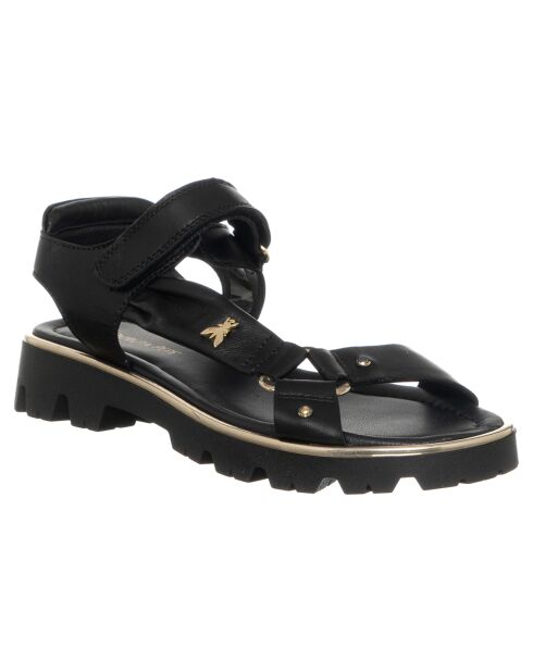 Sandales Andie en Cuir noires