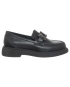 Mocassins en Cuir Jade noirs