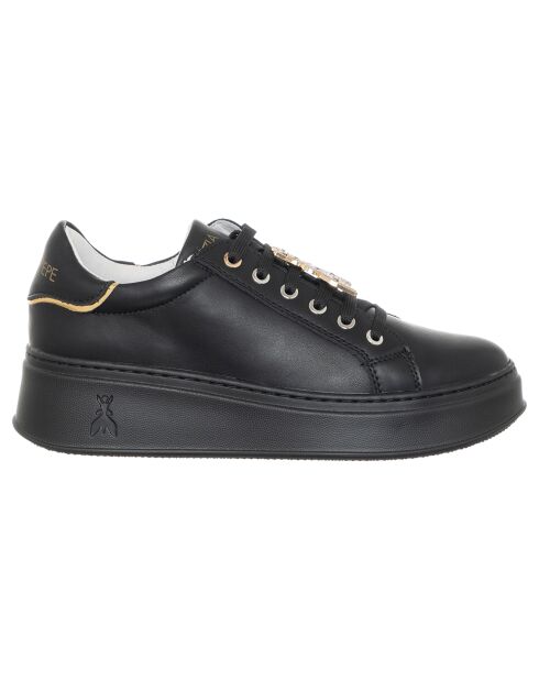 Sneakers en Cuir Alix noires