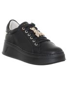 Sneakers en Cuir Alix noires