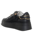 Sneakers en Cuir Alix noires